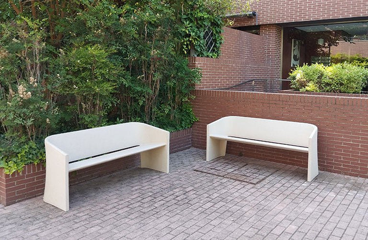BRUNO - Banken met rugleuning - GroundLevel straatmeubilair - Escofet
