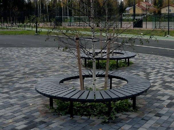 Boombank 99FU - Boombank - GroundLevel straatmeubilair - Euroform - W