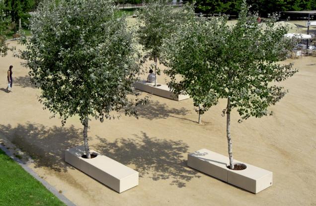 GODOT - Boombanken - GroundLevel straatmeubilair - Escofet