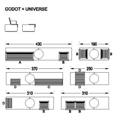 GODOT - Boombanken - GroundLevel straatmeubilair - Escofet