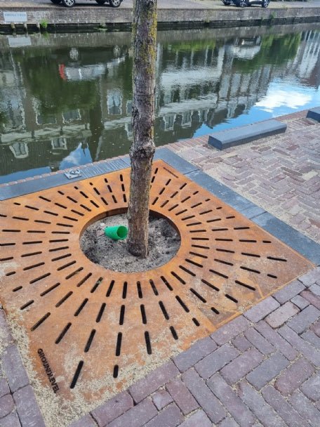 Boomrooster GL 150 - 70 CorTen - Boomrooster - GroundLevel straatmeubilair - GroundLevel