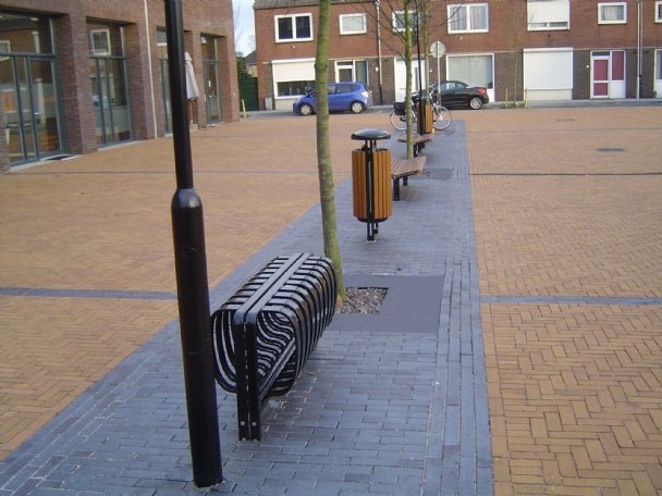 Basic 190 - Fietsenrek - GroundLevel straatmeubilair - Euroform - W