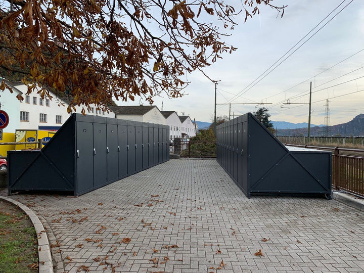 Fietskluis Silhoutte - Fietsparkeren - GroundLevel straatmeubilair - Euroform - W