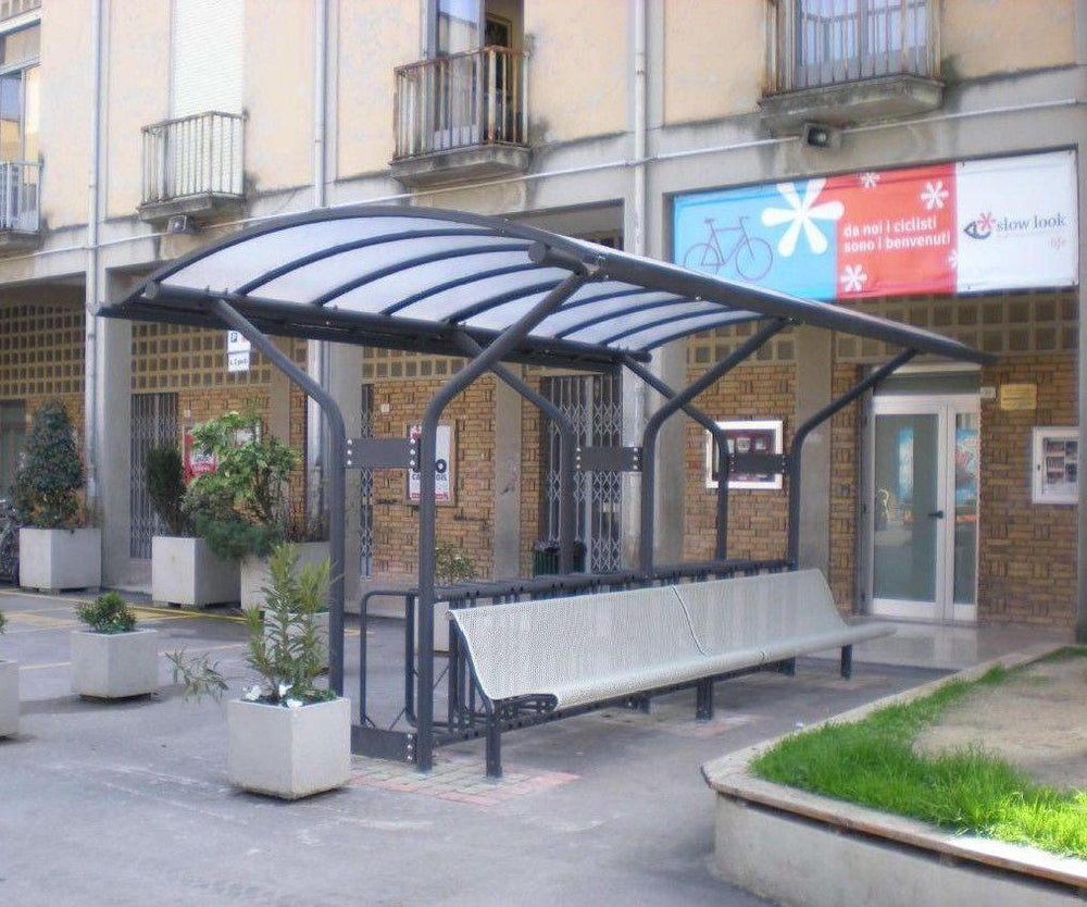 Vela overkapping - Fietsparkeren - GroundLevel straatmeubilair - Euroform - W