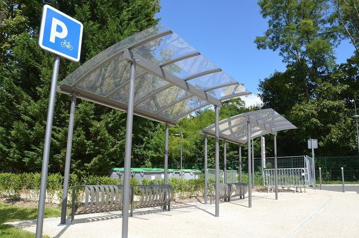 Wing Bike dubbelzijdig - Fietsparkeren - GroundLevel straatmeubilair - Euroform - W