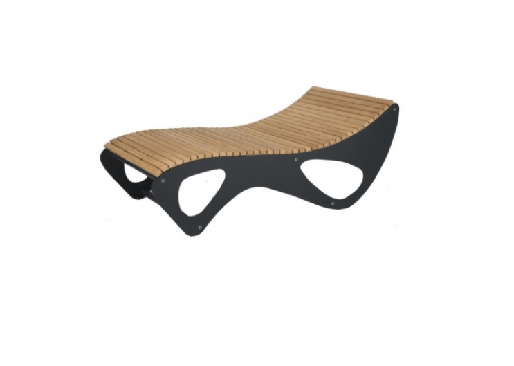 Ligbed Allbed - Ligstoelen - GroundLevel straatmeubilair - Euroform - W