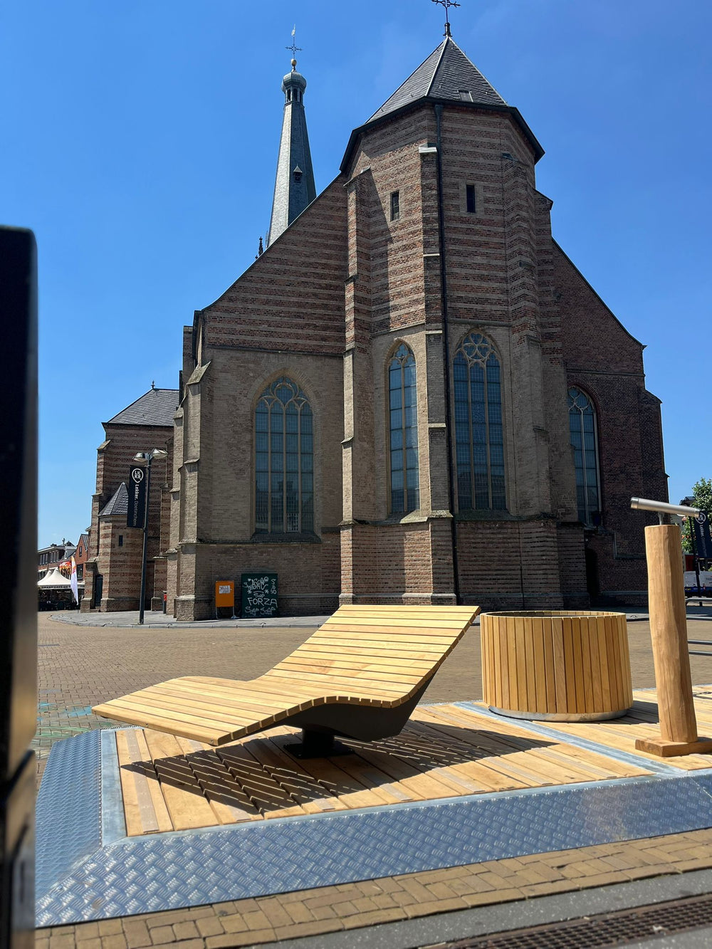 Loungebank Panorama - Ligstoelen - GroundLevel straatmeubilair - Euroform - W
