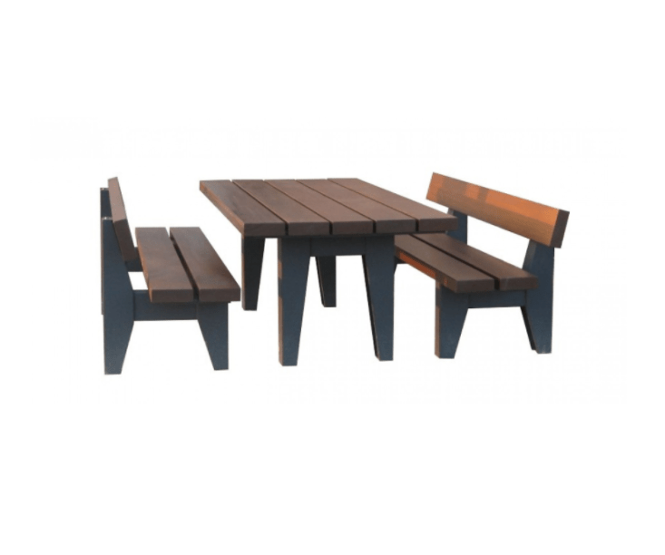 Picknickset Block - Picknickset - GroundLevel straatmeubilair - Euroform - W