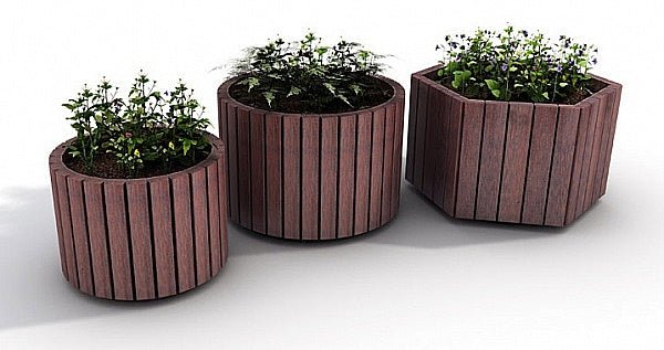 Plantenbak Cascara - Plantenbakken - GroundLevel straatmeubilair - Euroform - W