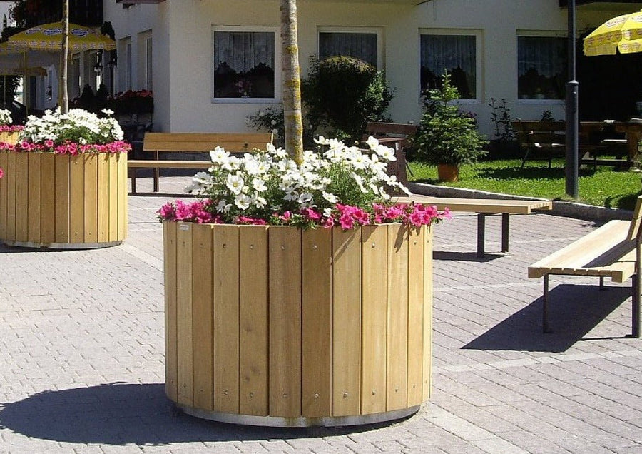 Plantenbak Cascara - Plantenbakken - GroundLevel straatmeubilair - Euroform - W