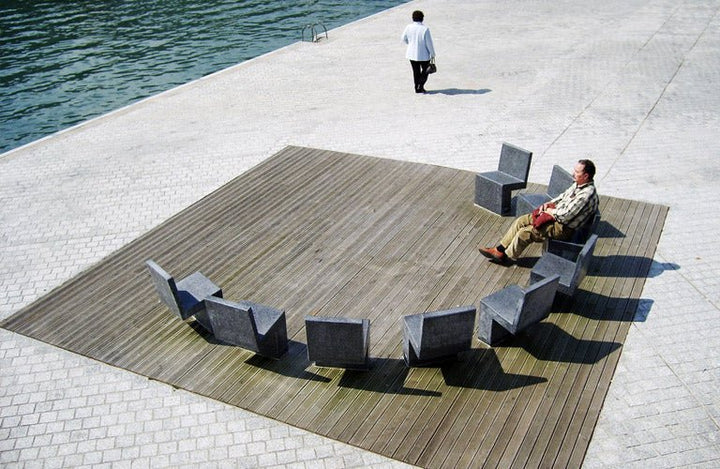 NIGRA STOEL - Stoelen en poefs - GroundLevel straatmeubilair - Escofet