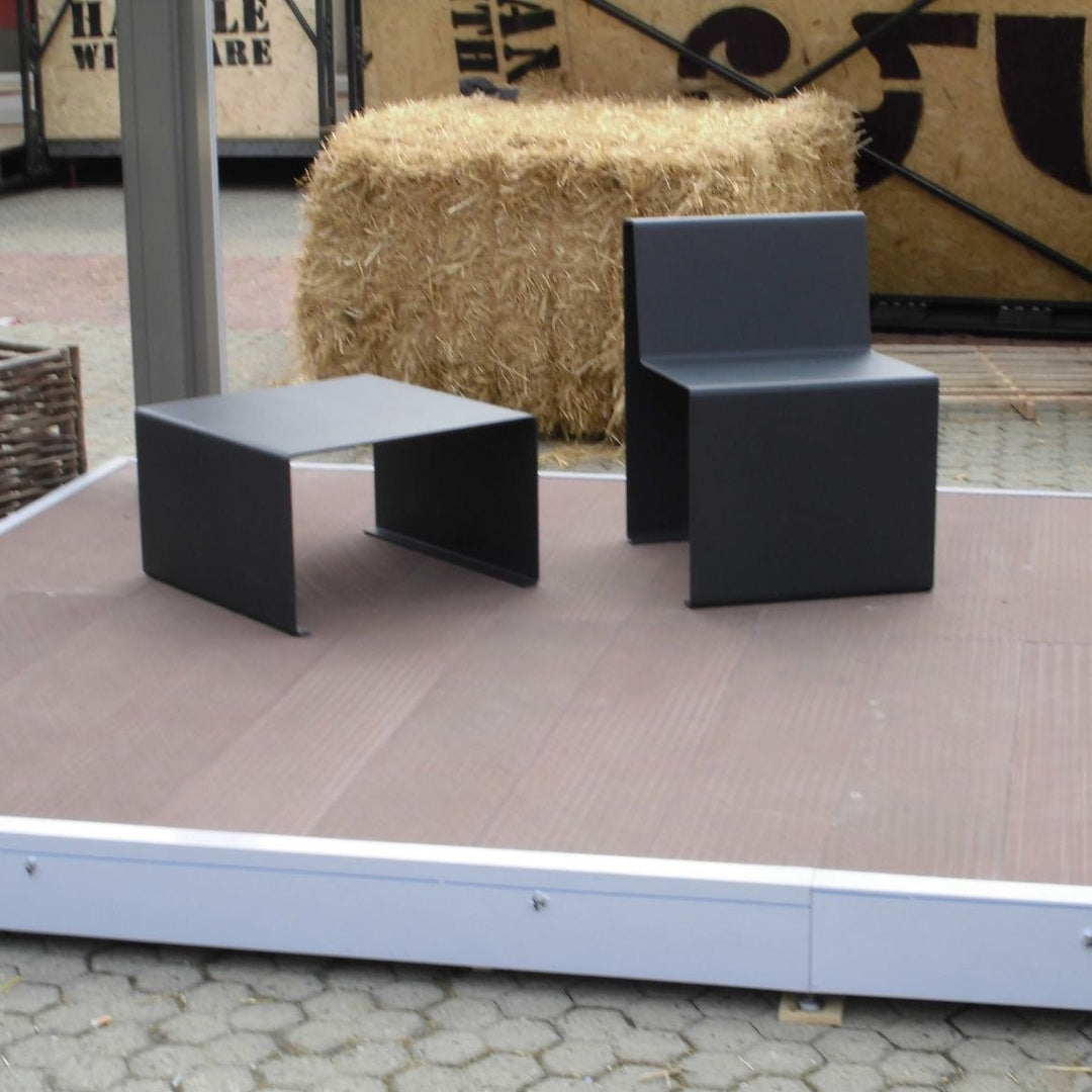Stoel of bank Linea - Stoelen & poefs - GroundLevel straatmeubilair - Euroform - W