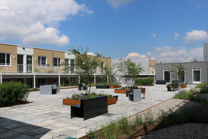 Stoel of bank Linea - Stoelen & poefs - GroundLevel straatmeubilair - Euroform - W