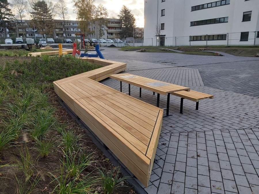 Tafel LineaTavolo - Tafels - GroundLevel straatmeubilair - Euroform - W