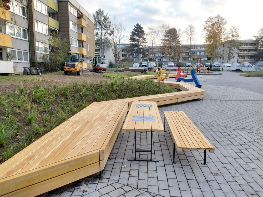 Tafel LineaTavolo - Tafels - GroundLevel straatmeubilair - Euroform - W