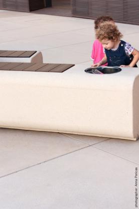 SERP - Vlakke banken - GroundLevel straatmeubilair - Escofet