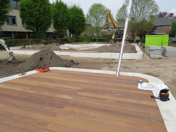 Zitranden EDY beton - zitting - GroundLevel straatmeubilair - GroundLevel